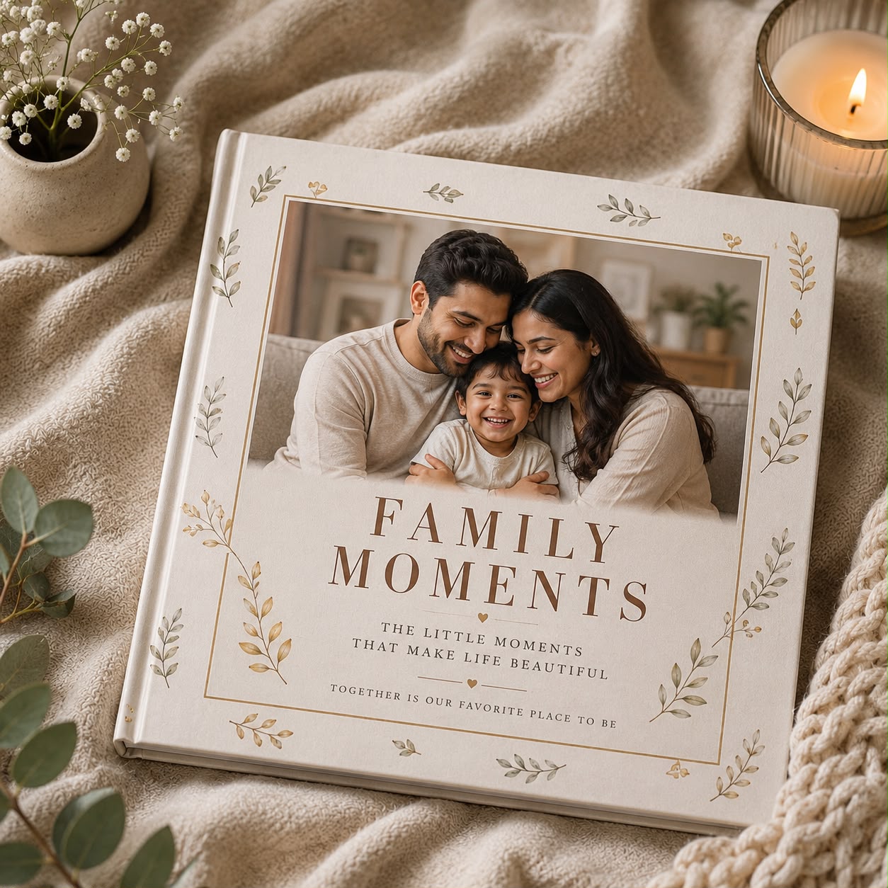 NOSTALO™ Premium Layflat Photo Books for Timeless Memories