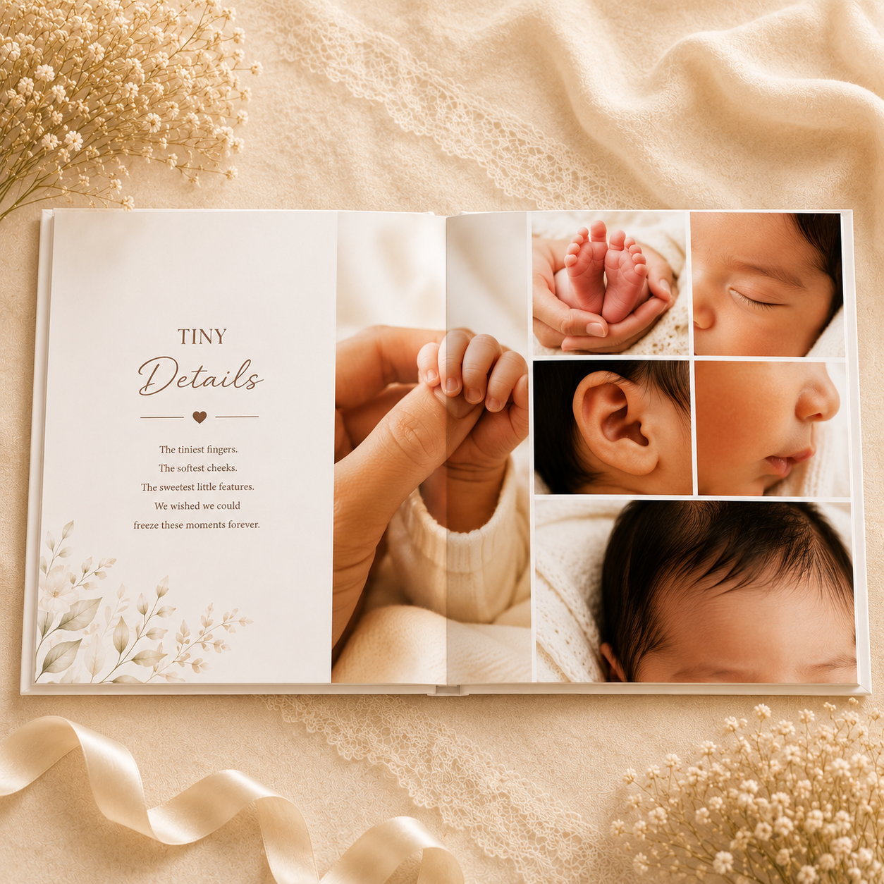 Little Moments — Baby Memory Photo Book nostalo 
