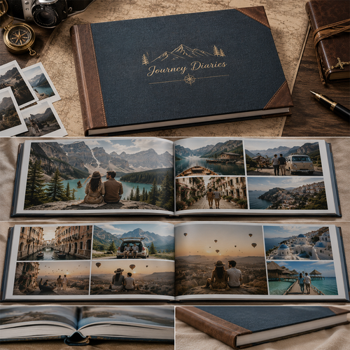 Elegant Layflat Wedding Albums & Memory Books by NOSTALO™