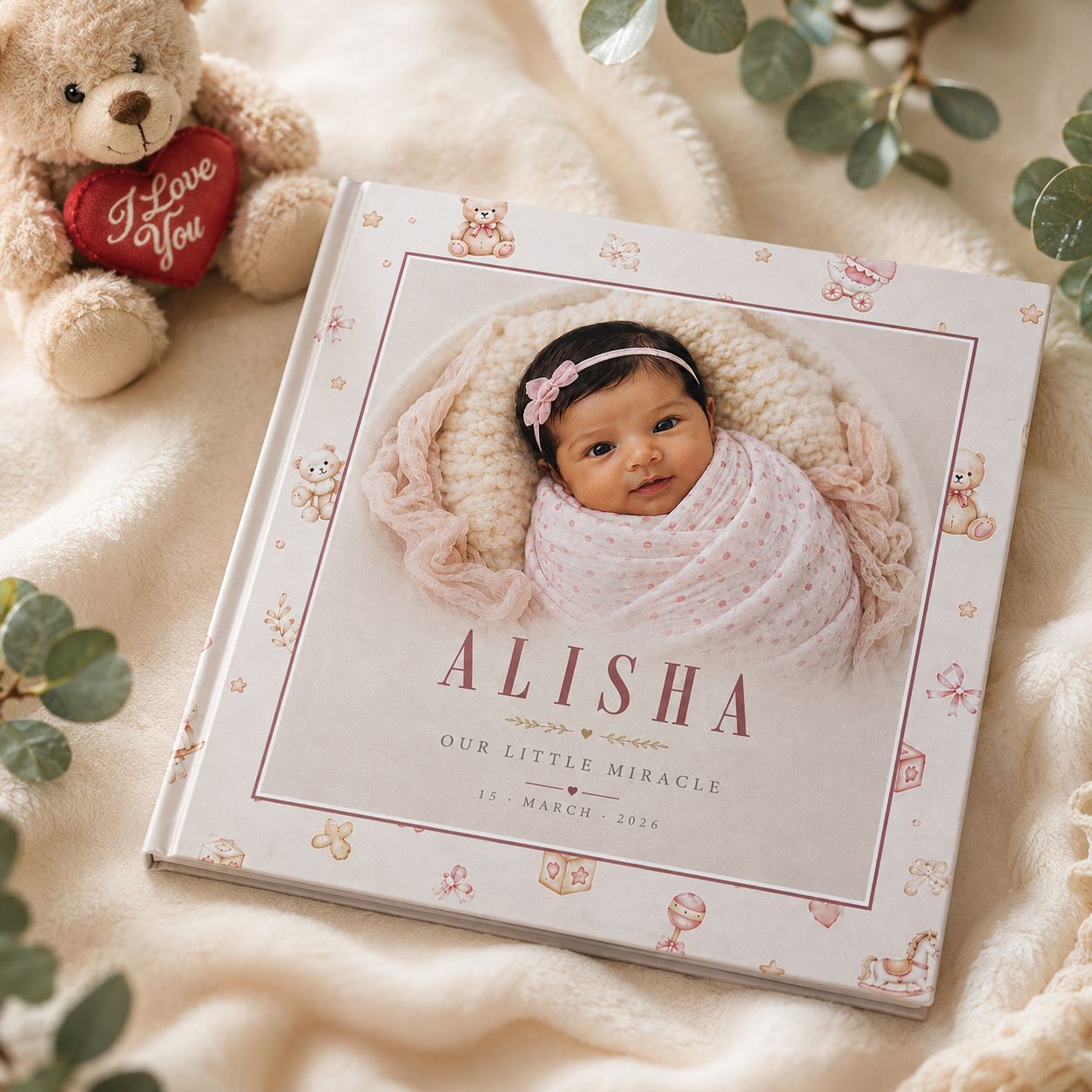 Layflat Hard Cover Photo Book